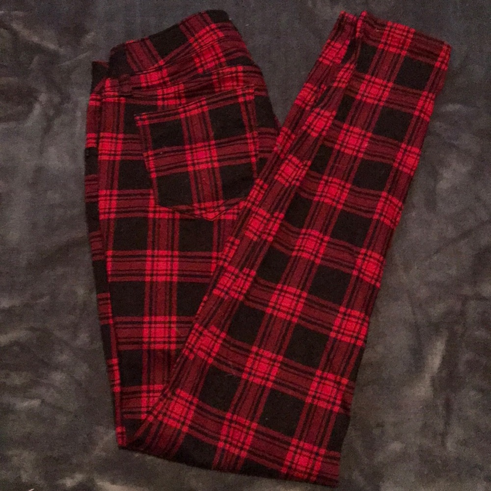 plaid pants